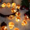 Decorative Fairy Acorn String Lights Thanksgiving Decoration Autumn Garland Cute Novelty Lights 30 LEDs 10 ft Battery Operated for Bedroom Wedding Bir