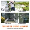 Cordless Pressure Washer, 580-PSI 1.1 GPM Portable Power Cleaner, Handheld High-Pressure Car Washer Gun with 4.0Ah Battery, Charger, 6-in-1 Nozzle