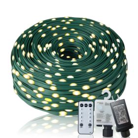 Leather Wire Lamp - Warm Color - W-100m 1000 Lamp (Option: Warm Color)